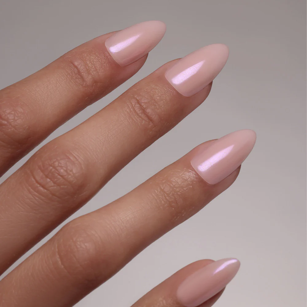 Glazed rose almond extra-long Softgel Press On Nails (inkl. Klebesticker & Nagelkleber) - Image 5