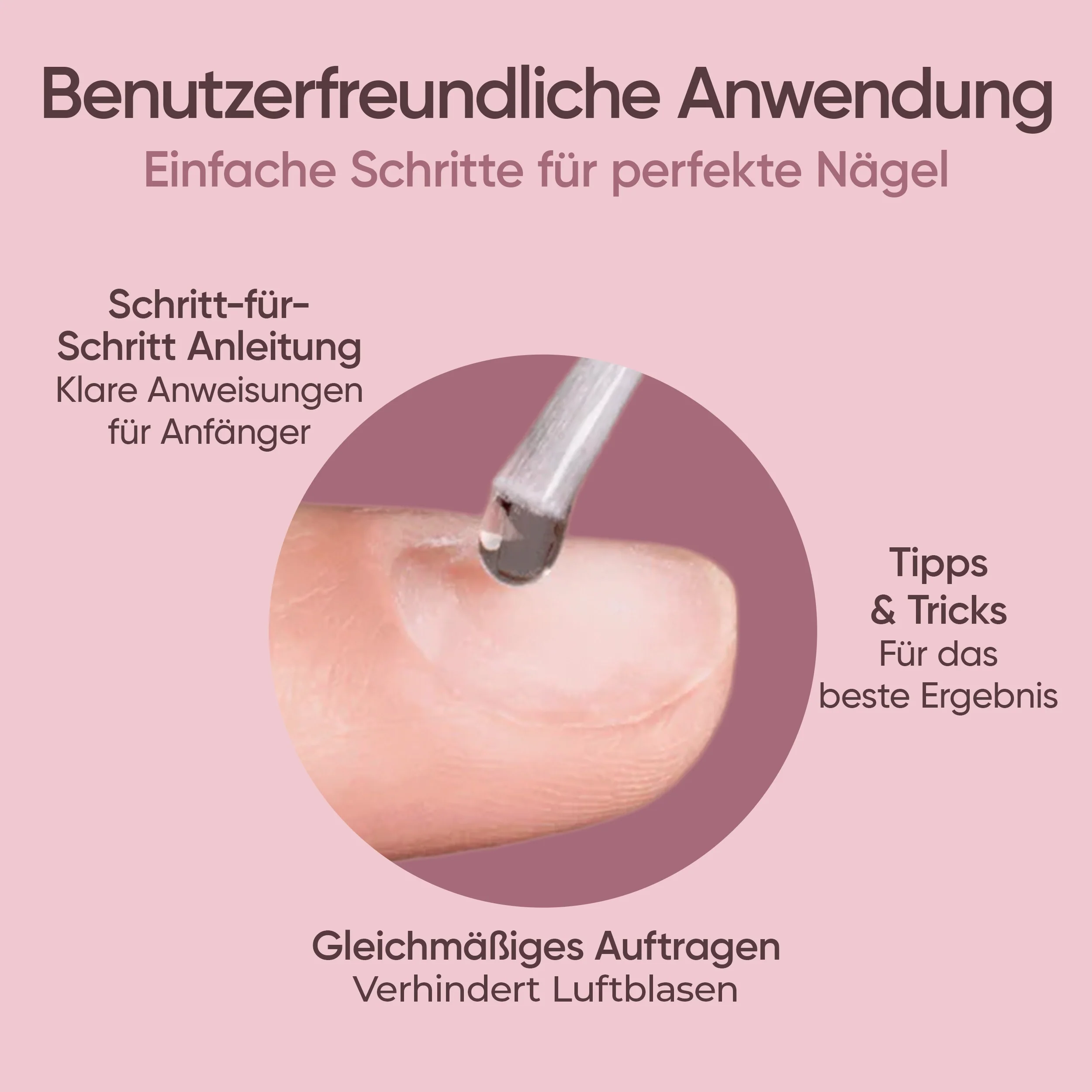 Extra starker halt 3g Nagelkleber für Kunstnägel mit Pinselapplikator - Image 3